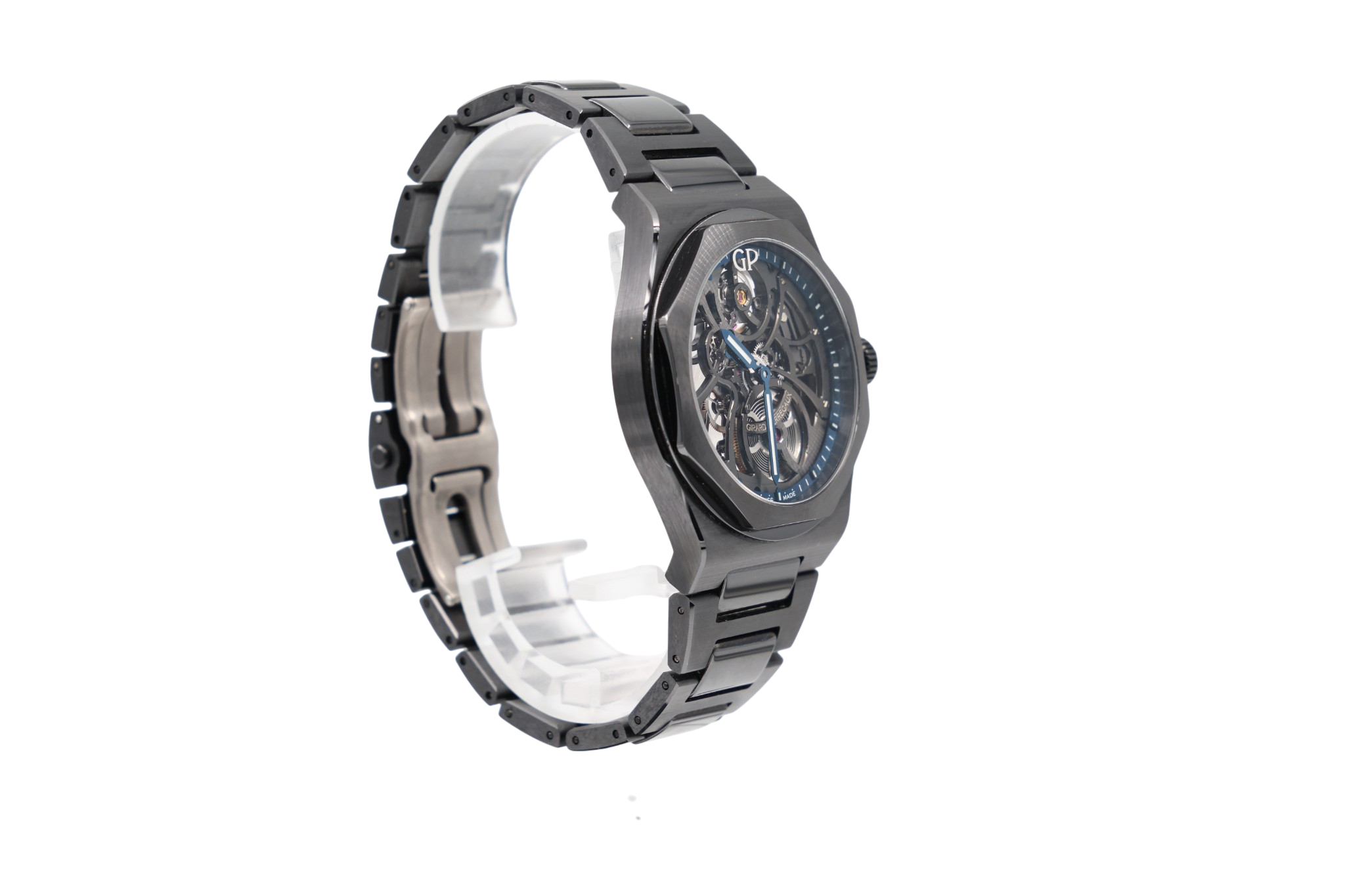 Girard-Perregaux - Laureato Black Ceramic - Black Skeleton Dial - 81015-32-001-32A - 2022