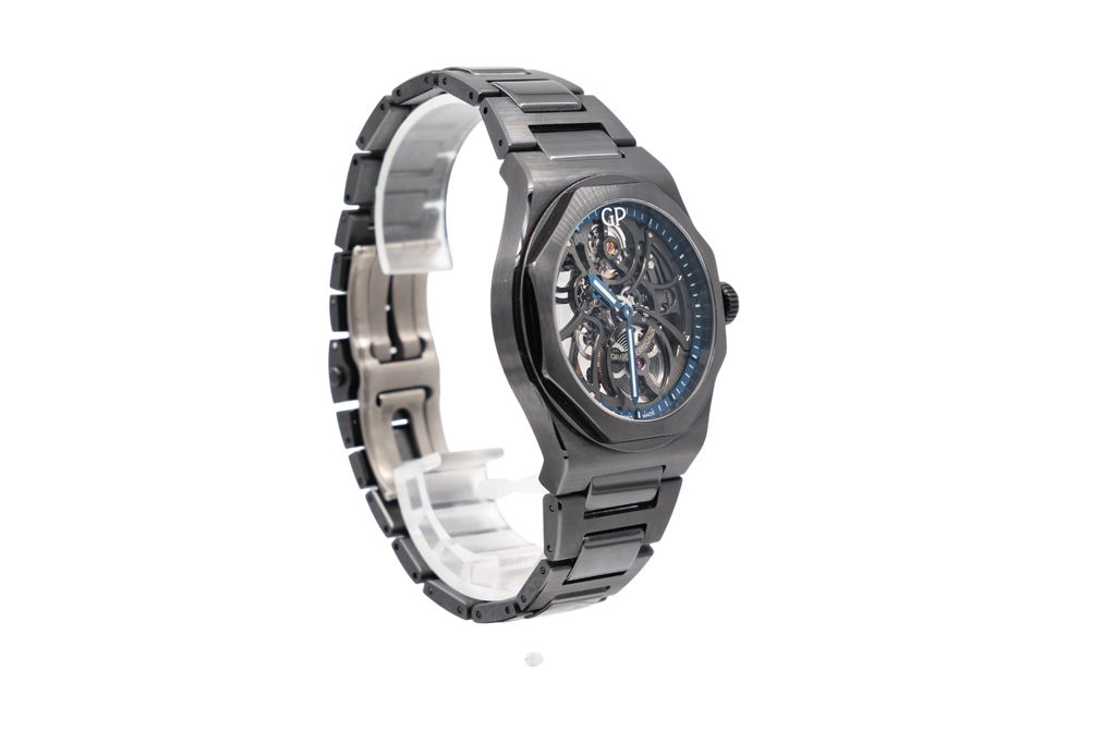 Girard-Perregaux - Laureato Black Ceramic - Black Skeleton Dial - 81015-32-001-32A - 2022