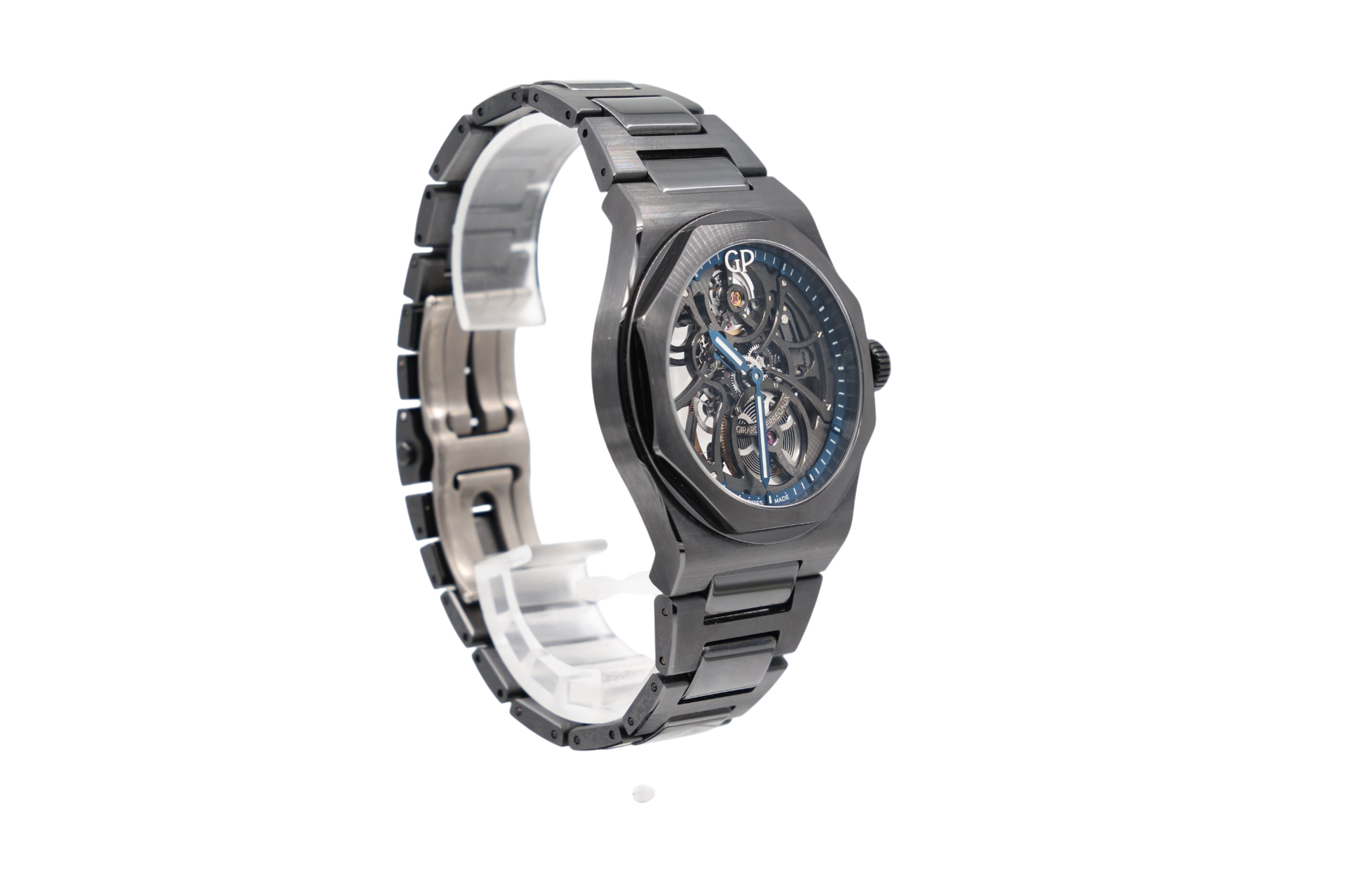 Girard-Perregaux - Laureato Black Ceramic - Black Skeleton Dial - 81015-32-001-32A - 2022