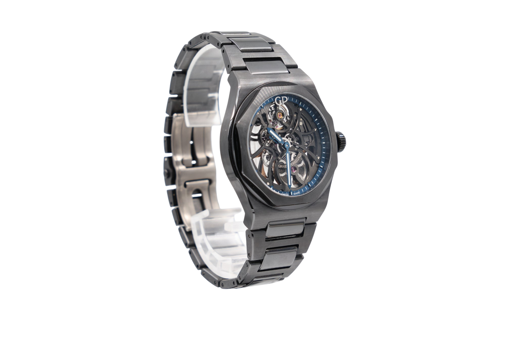 Girard-Perregaux - Laureato Black Ceramic - Black Skeleton Dial - 81015-32-001-32A - 2022