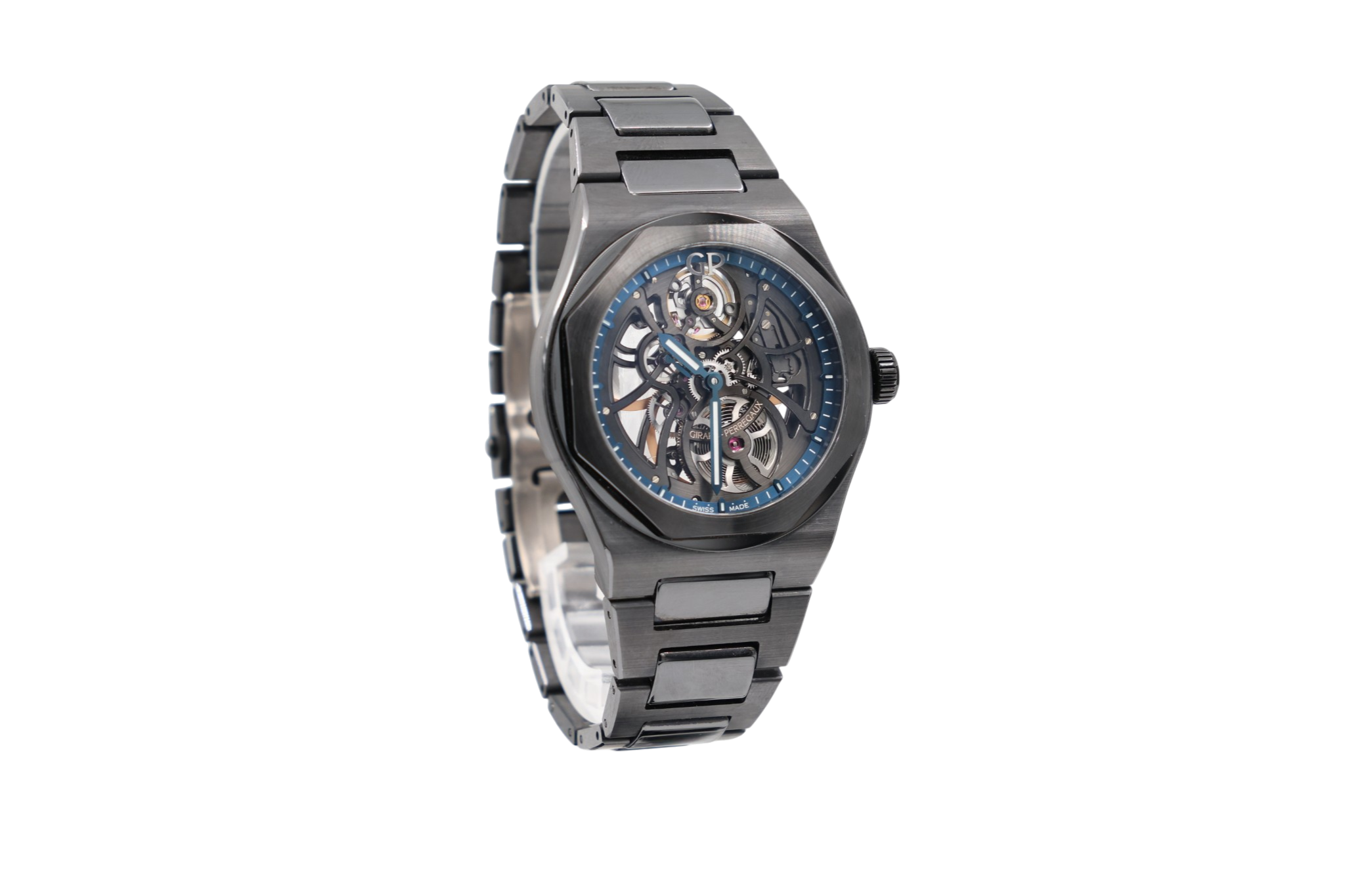 Girard-Perregaux - Laureato Black Ceramic - Black Skeleton Dial - 81015-32-001-32A - 2022