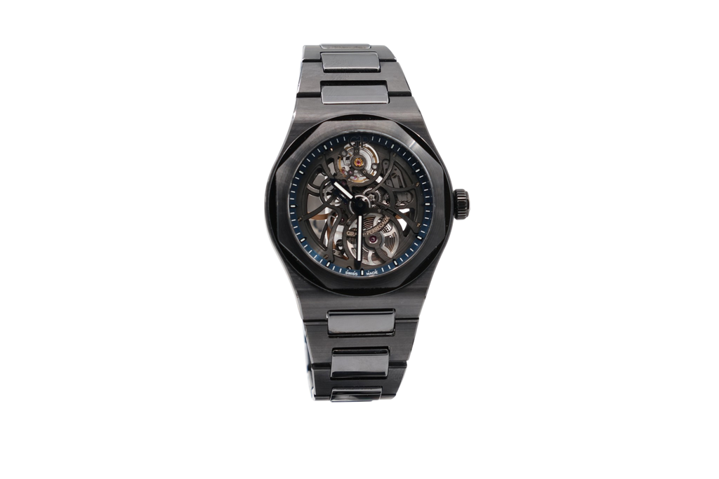 Girard-Perregaux - Laureato Black Ceramic - Black Skeleton Dial - 81015-32-001-32A - 2022