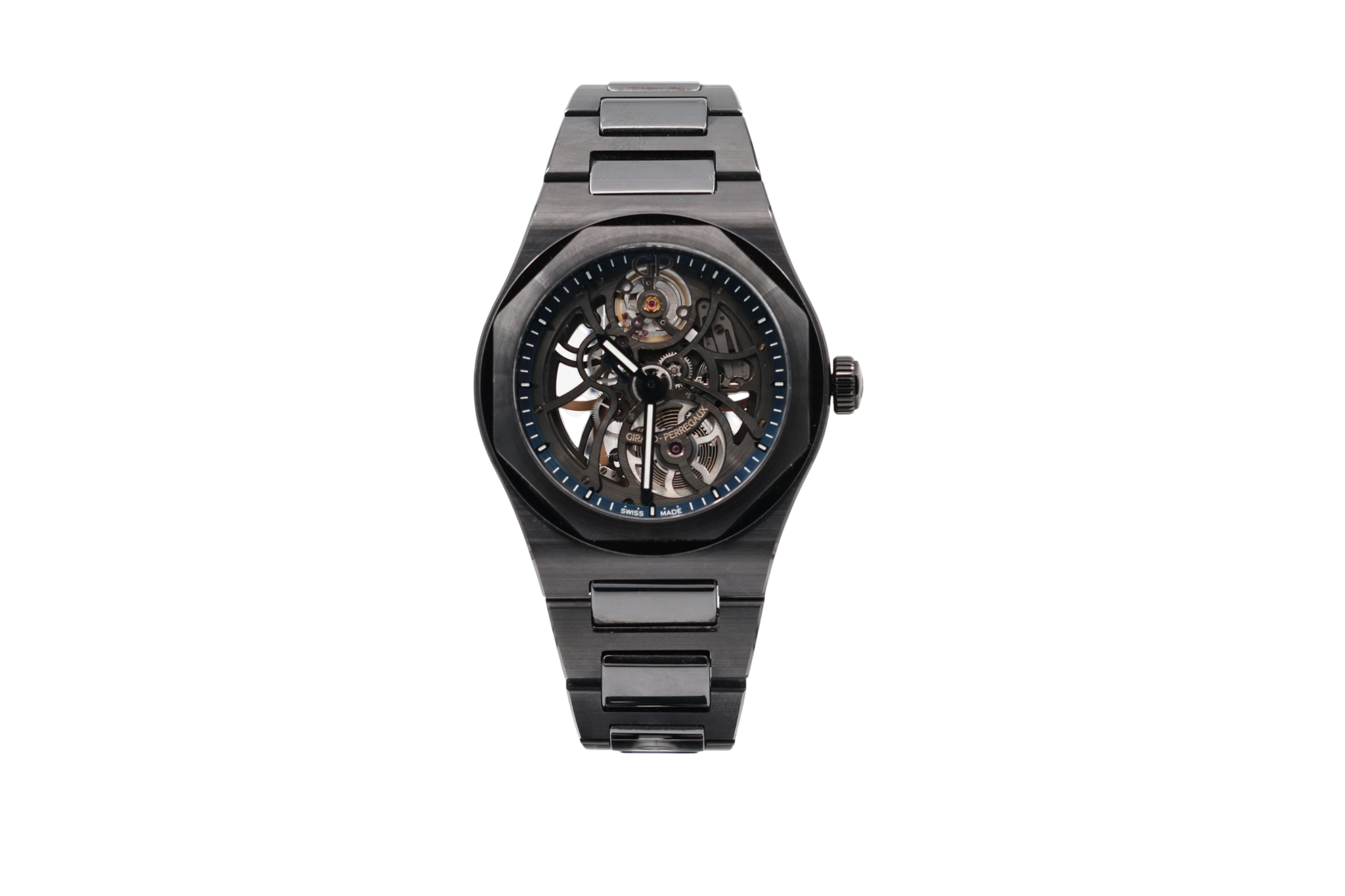 Girard-Perregaux - Laureato Black Ceramic - Black Skeleton Dial - 81015-32-001-32A - 2022