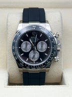 Rolex White Gold  Daytona   - Black And Steel Index Dial - 126519ln bkstiof