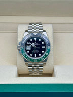 Rolex Oystersteel "Sprite" GMT-Master II  - Bidirectional Rotatable 24-Hour Graduated Bezel - 126720vtnr