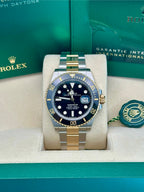 Rolex Steel and Gold Submariner Date  - Black Bezel - Black Dial - 126613LN