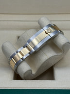 Rolex Two Tone Oyster Perpetual Explorer - Black Dial - Oyster Steel and Yellow Gold Bracelet - 124273