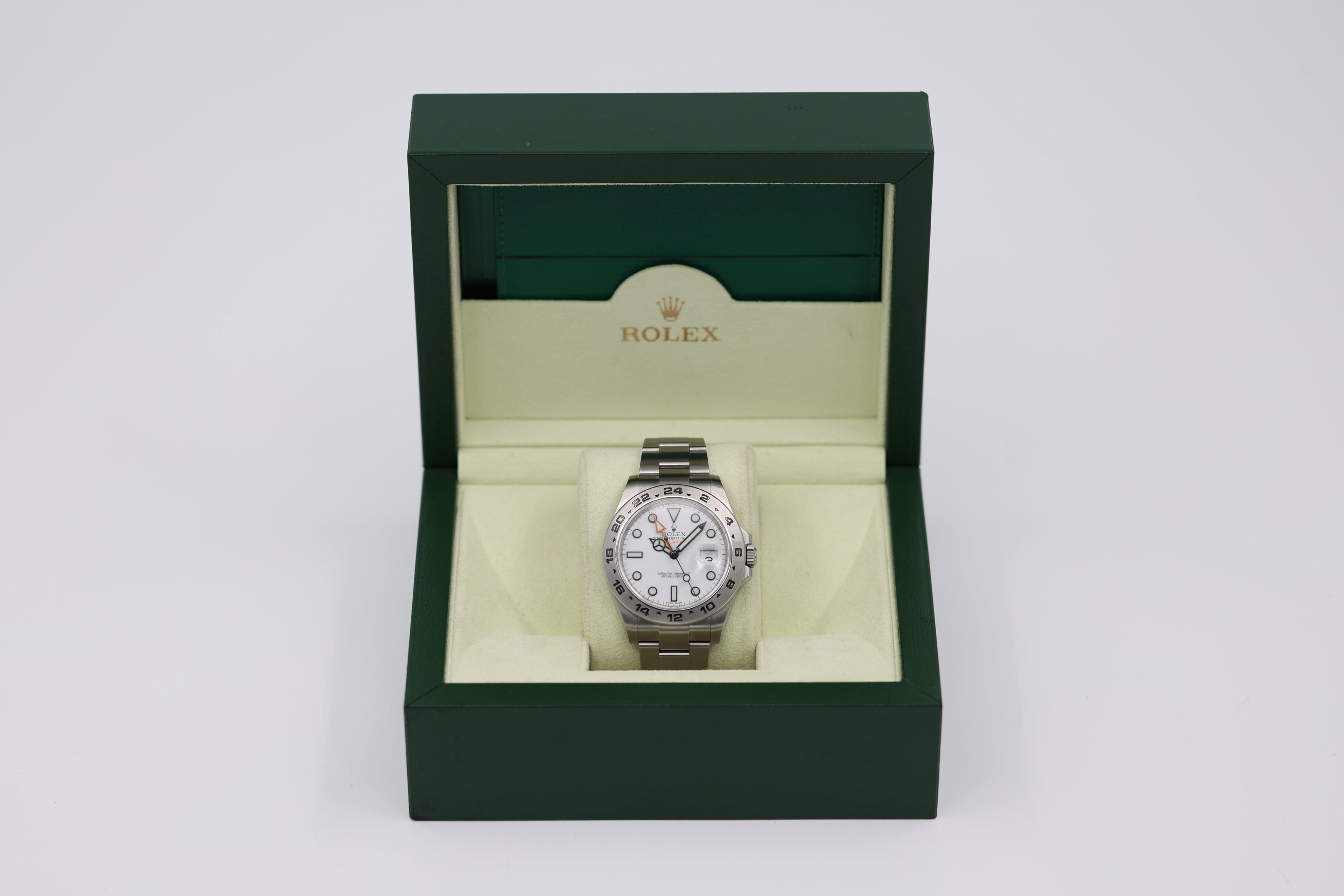 Rolex - Explorer II - Polar White Dial - 216570 - 2014