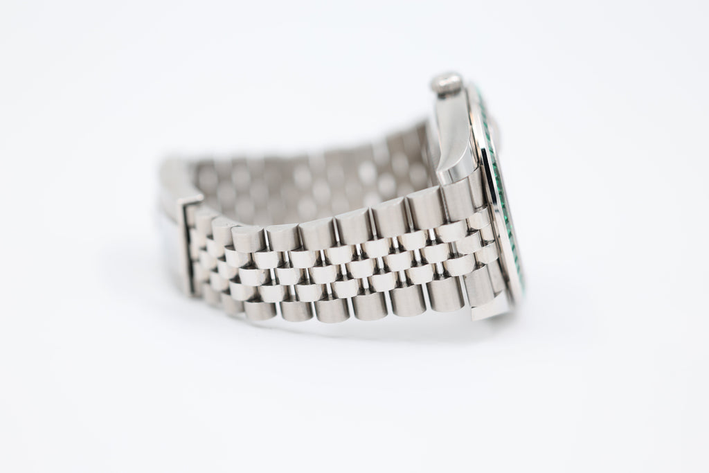 Rolex - Datejust - "Wimbledon" Custom Diamond Bezel - 126300 - 2021