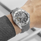 Venezianico Automatic Watch Nereide UltraLeggero 42 Skeleton Grey