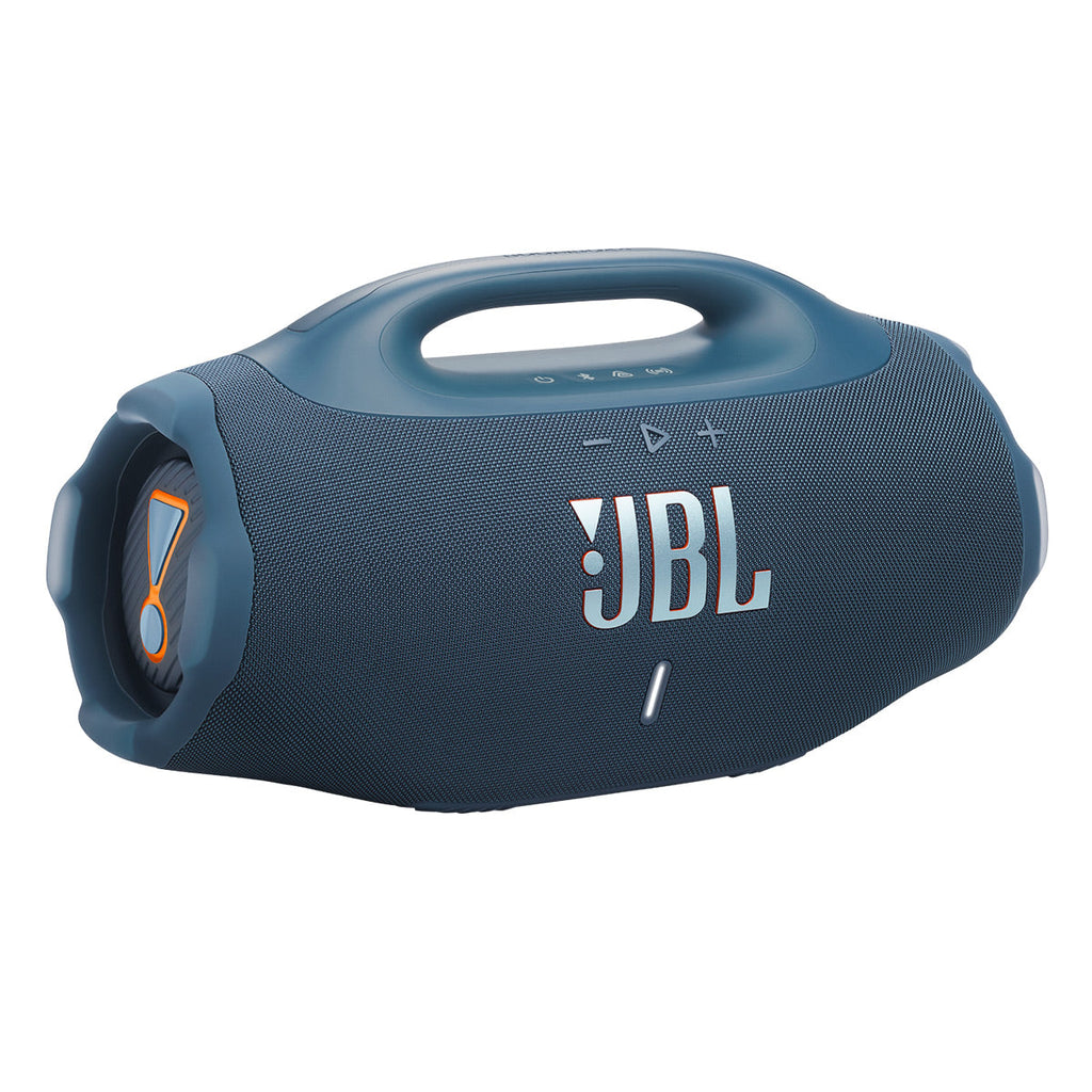 JBL Boombox 4 Waterproof Portable Bluetooth Speaker Bundle with gSport Case (Blue)