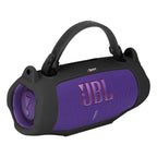 JBL Charge 6 Waterproof Portable Speaker Bundle with gSport Silicone Sleeve (Purple)