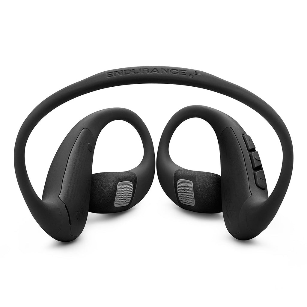 JBL Endurance Pace True Wireless Over Ear Sports Headphones with Noise Cancellation (Black)