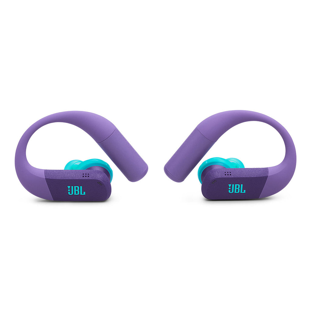 JBL Endurance Peak 4 True Wireless Noise Cancelling Sport Earbuds Bundle with gSport Case (Purple)