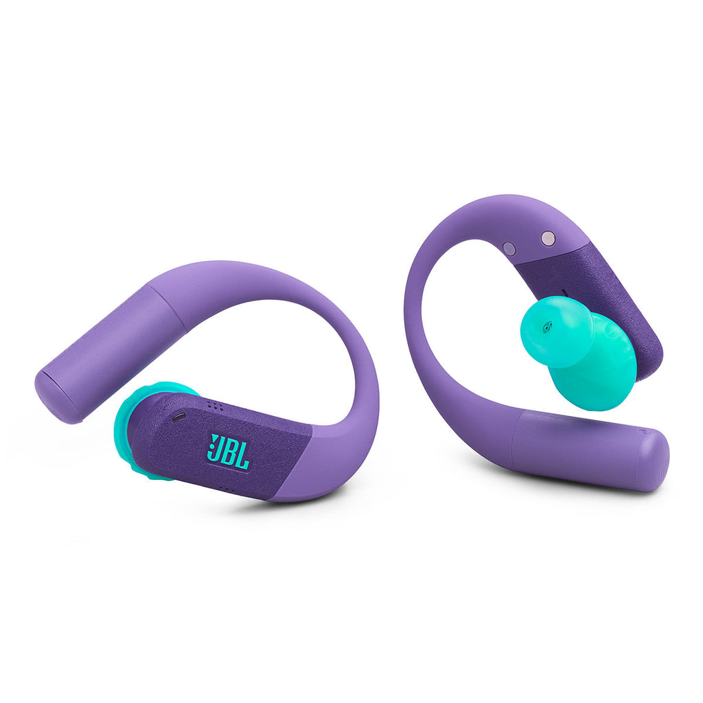 JBL Endurance Peak 4 True Wireless Noise Cancelling Sport Earbuds Bundle with gSport Case (Purple)