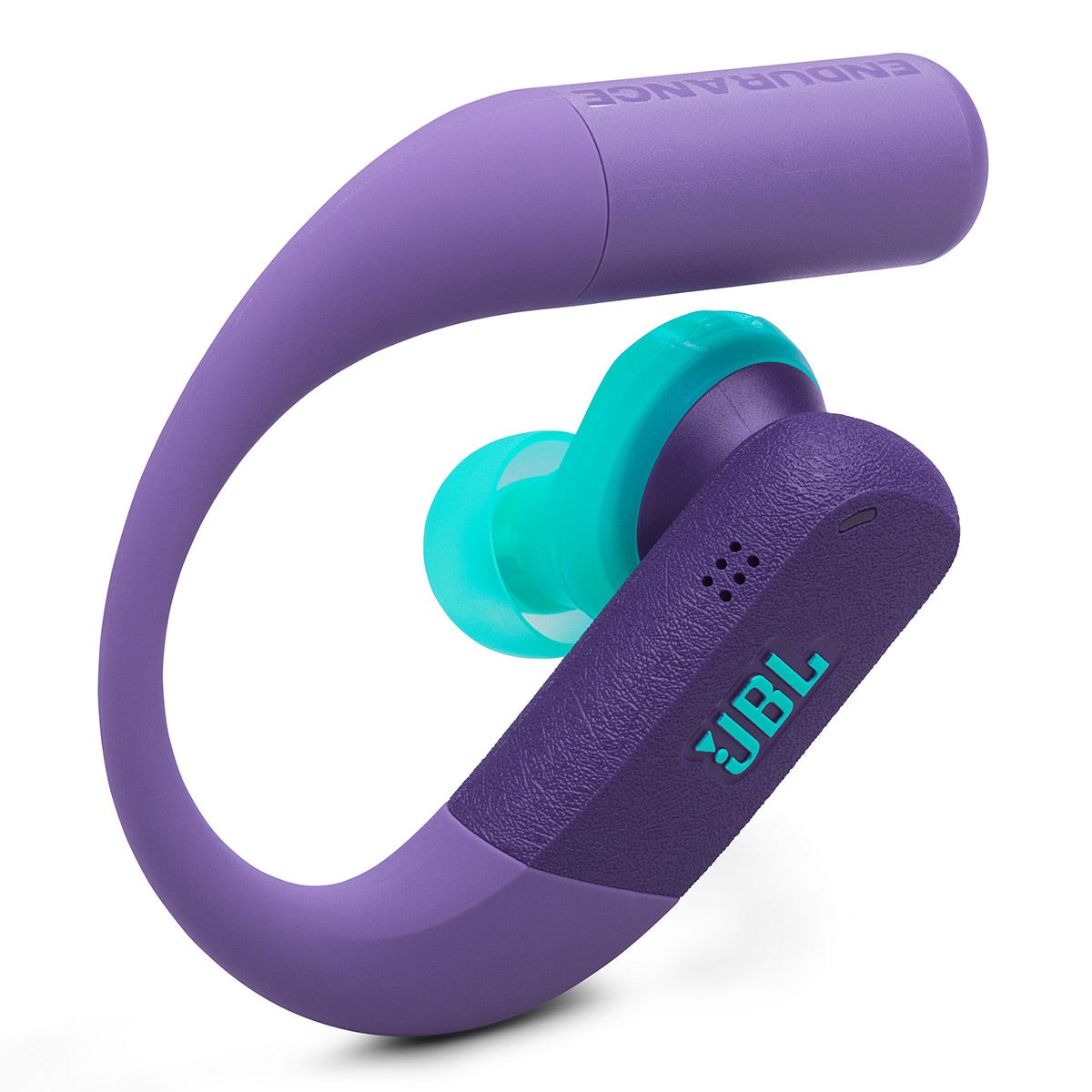 JBL Endurance Peak 4 True Wireless Noise Cancelling Sport Earbuds Bundle with gSport Case (Purple)