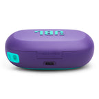 JBL Endurance Peak 4 True Wireless Noise Cancelling Sport Earbuds Bundle with gSport Case (Purple)