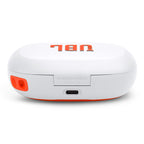 JBL Endurance Peak 4 True Wireless Noise Cancelling Sport Earbuds Bundle with gSport Case (White)