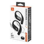 JBL Endurance Zone True Wireless Open Ear Sport Headphones Bundle with gSport Case (Black)