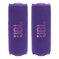 JBL Flip 7 Waterproof Portable Speaker Bundle - Pair (Purple)