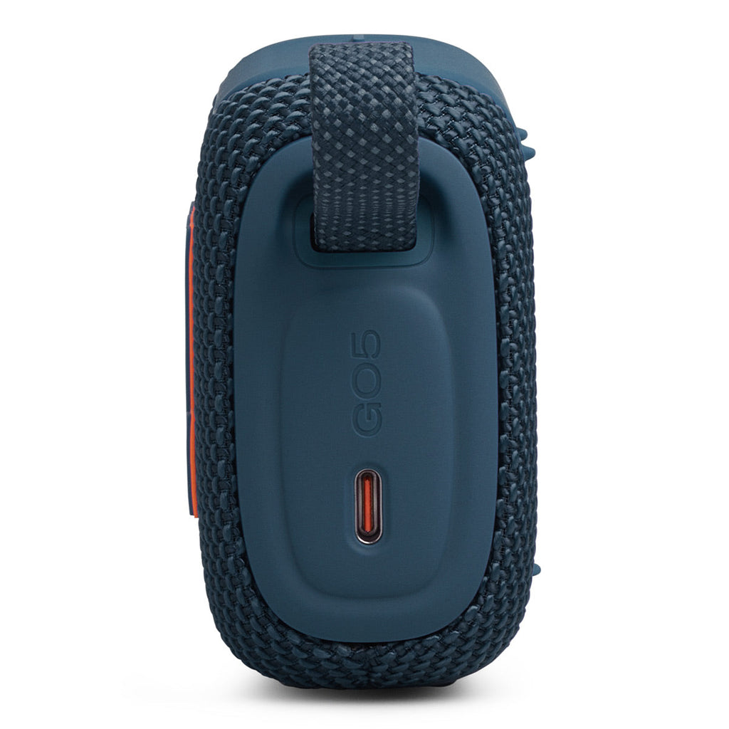 JBL Go 5 Waterproof Portable Bluetooth Speaker (Blue)