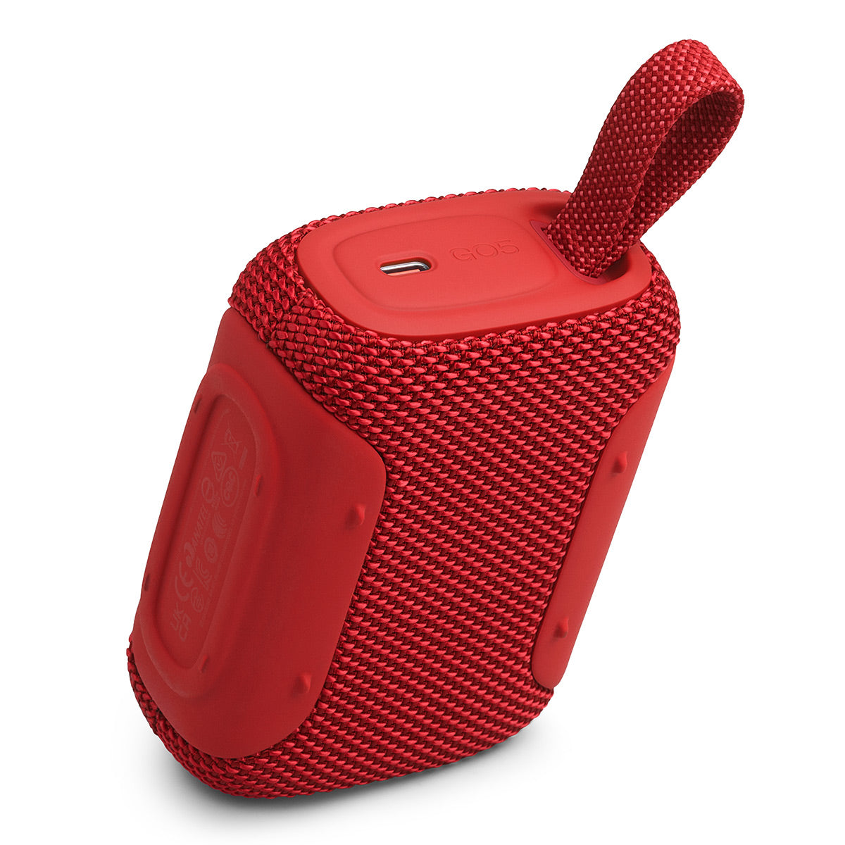JBL Go 5 Waterproof Portable Bluetooth Speaker (Red)