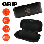 JBL Grip Compact Portable Bluetooth Speaker Bundle with gSport Case (Black)