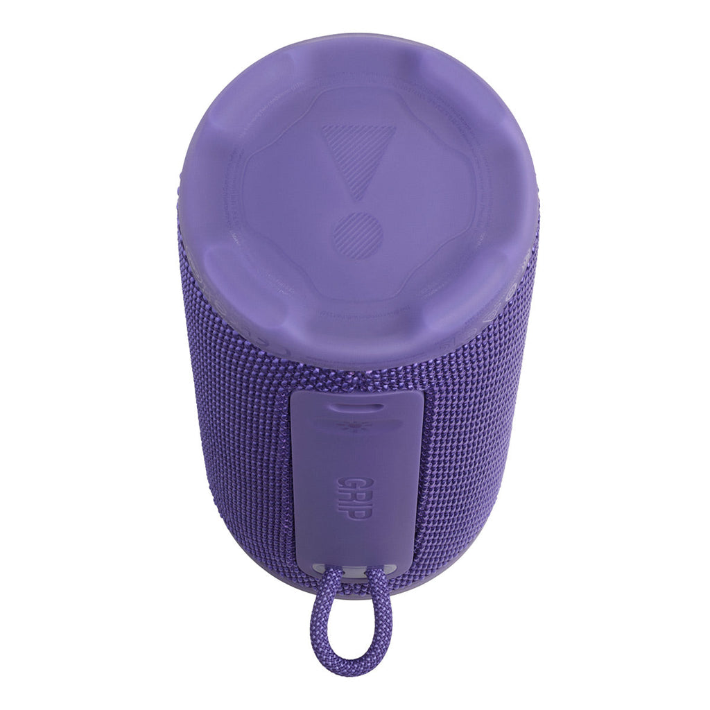 JBL Grip Compact Portable Bluetooth Speaker Bundle with gSport Case (Purple)
