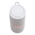 JBL Grip Compact Portable Bluetooth Speaker Bundle with gSport Case (White)