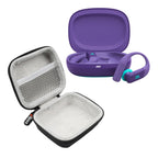 JBL Endurance Peak 4 True Wireless Noise Cancelling Sport Earbuds Bundle with gSport Case (Purple)