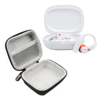 JBL Endurance Peak 4 True Wireless Noise Cancelling Sport Earbuds Bundle with gSport Case (White)