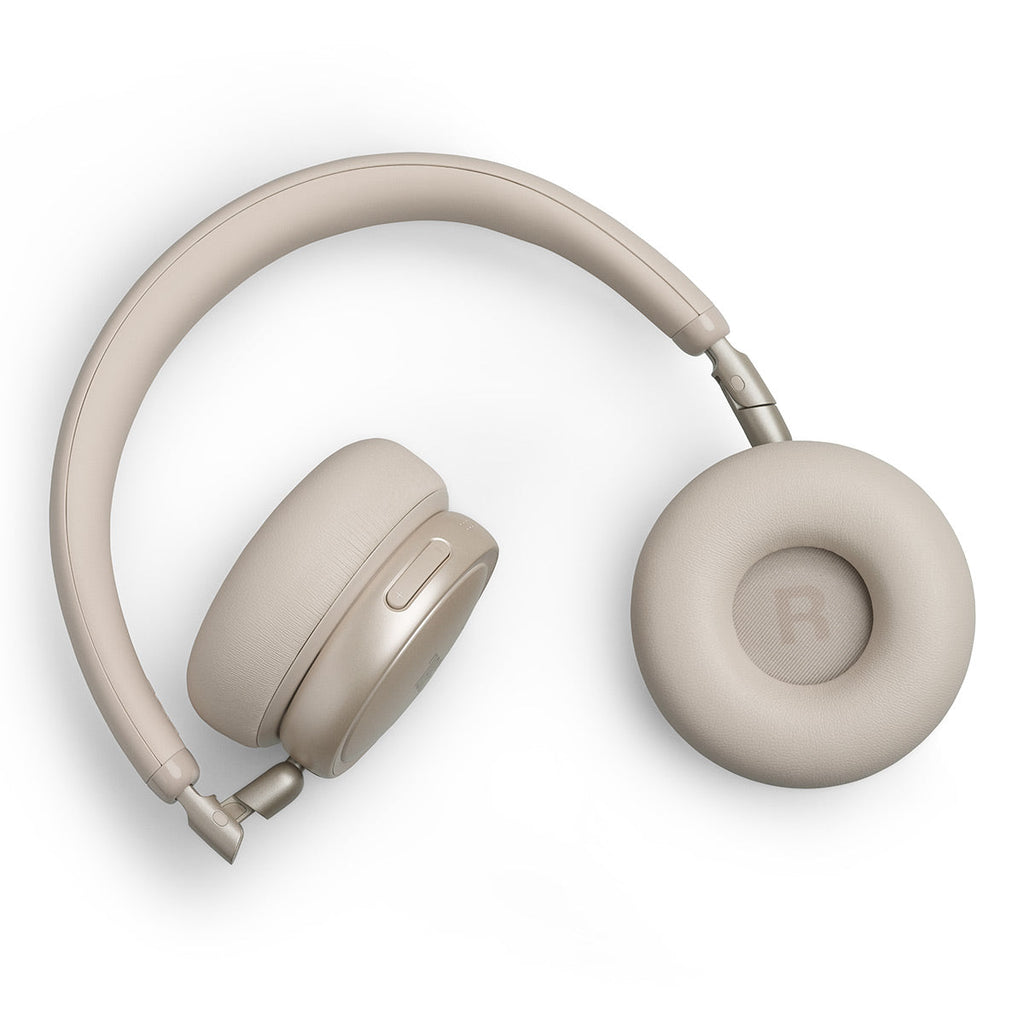 JBL Live 680NC On Ear Noise Cancelling Wireless Headphones (Champagne)