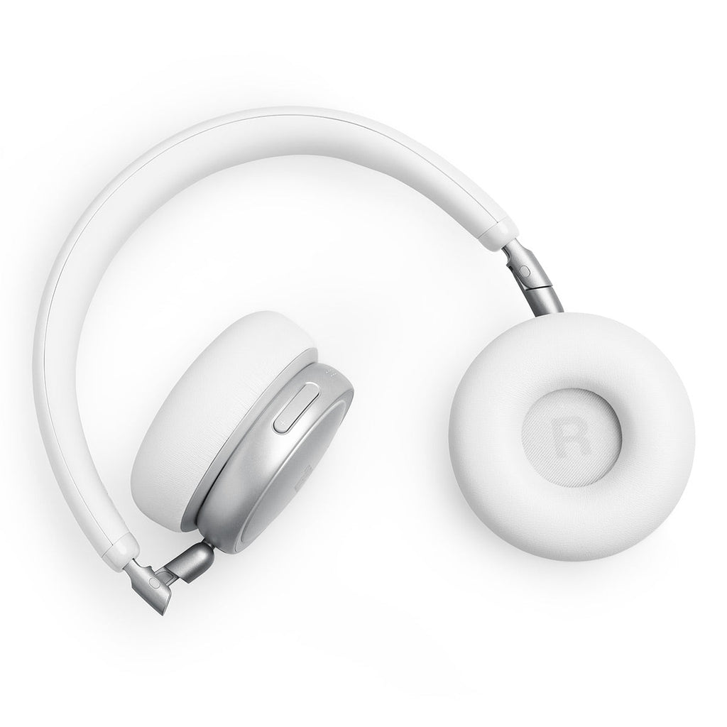 JBL Live 680NC On Ear Noise Cancelling Wireless Headphones (White)