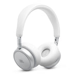 JBL Live 680NC Wireless Over-Ear Noise Cancelling Headphone Bundle with gSport Case (White)