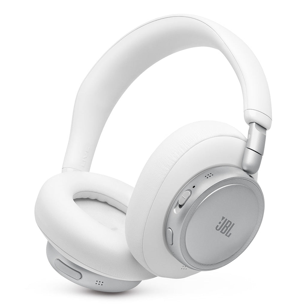 JBL Live 780NC Wireless Over Ear Noise Cancelling Headphone Bundle with gSport Case (White)