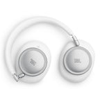 JBL Live 780NC Over Ear Noise Cancelling Wireless Headphones (White)