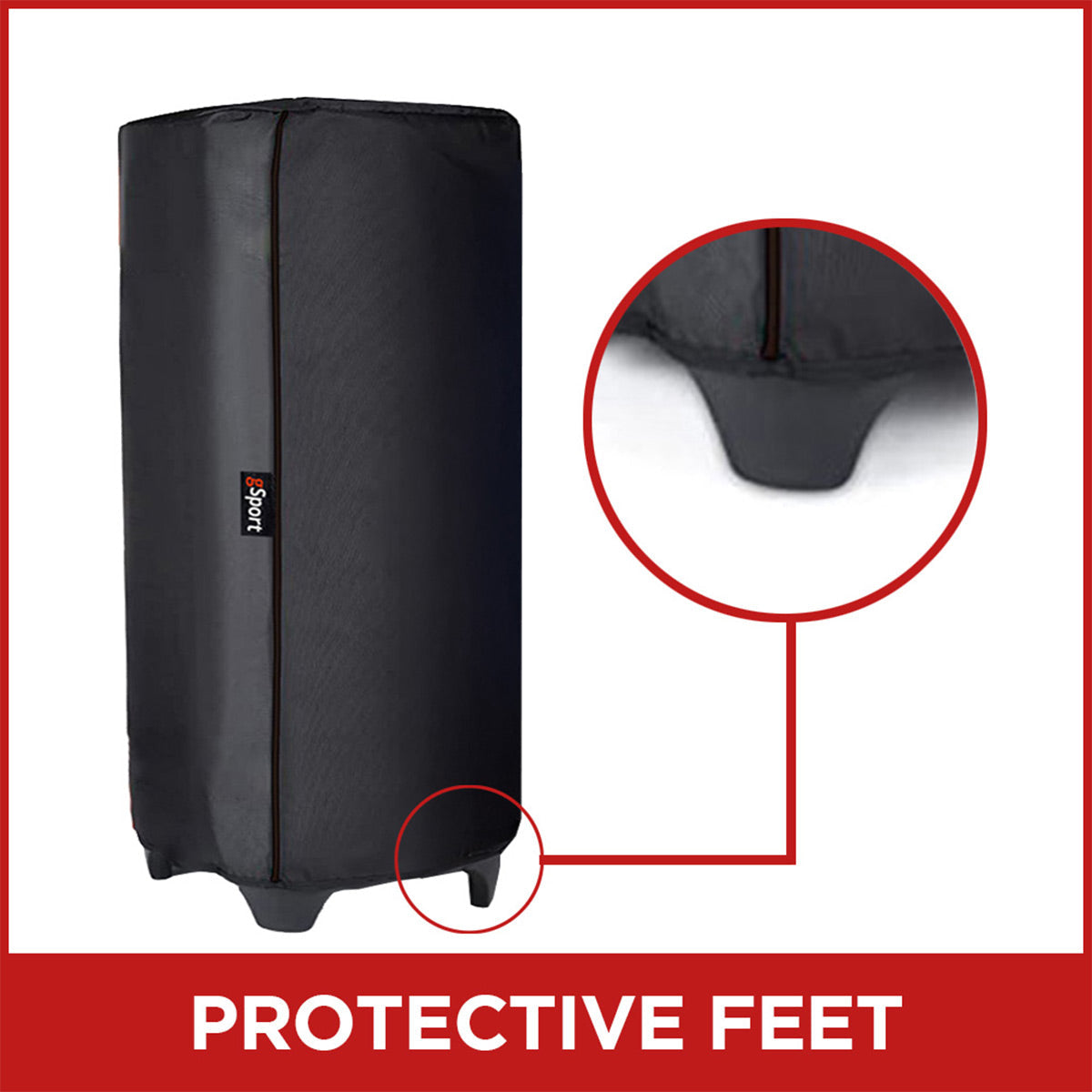 JBL PartyBox 520 Portable Party Speaker Bundle with gSport Speaker Cover