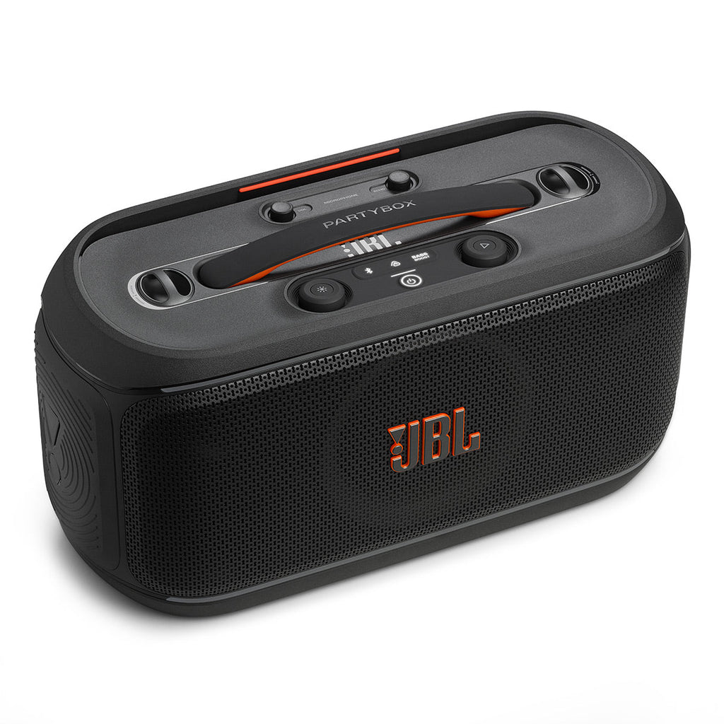 JBL PartyBox On-The-Go 2 Plus Portable Party Speaker with Digital Microphone (Black)