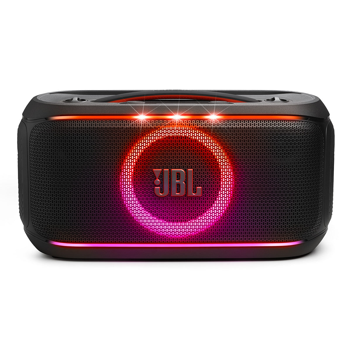 JBL PartyBox On-The-Go 2 Plus Portable Party Speaker with Digital Microphone (Black)