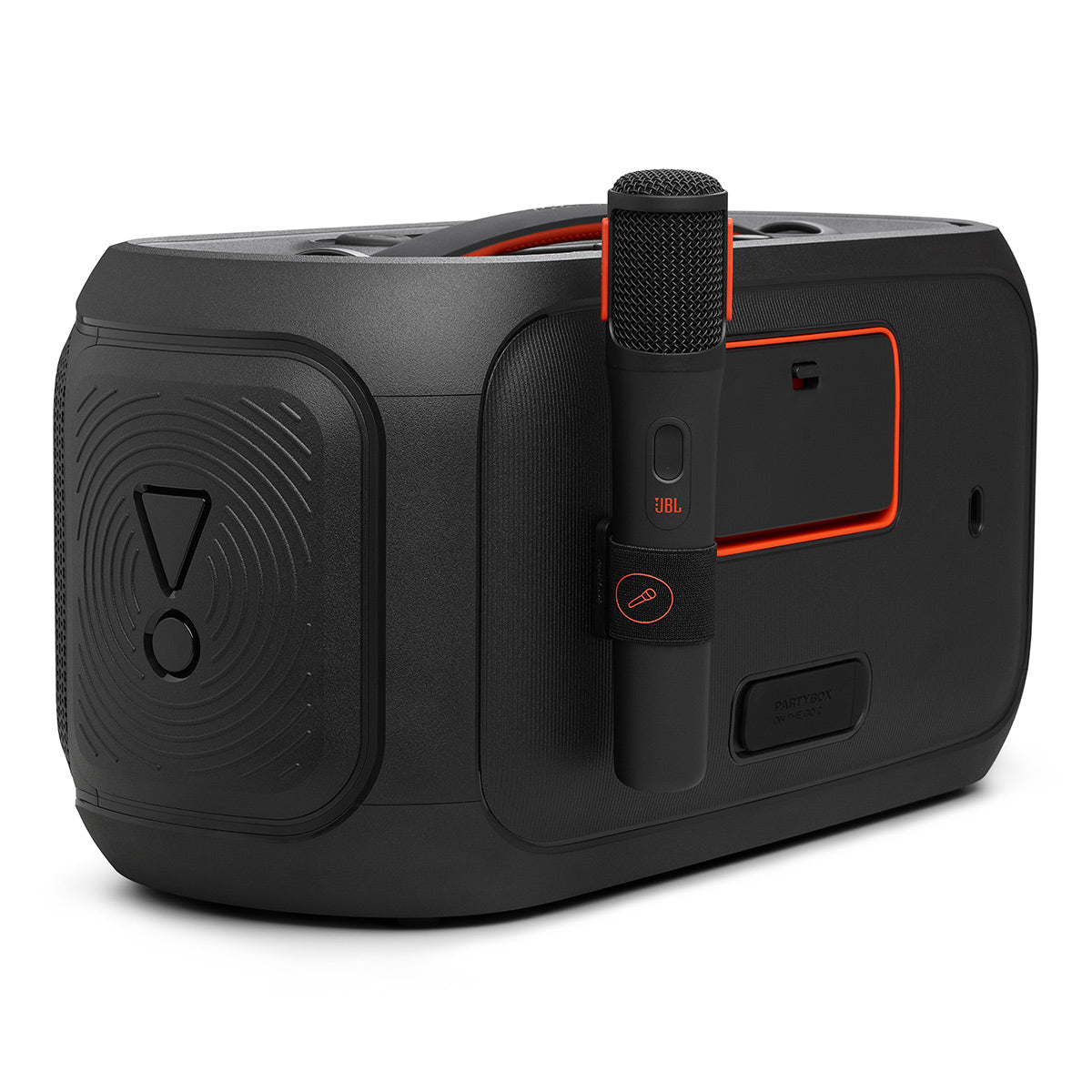 JBL PartyBox On-The-Go 2 Plus Portable Party Speaker with Digital Microphone (Black)
