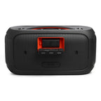 JBL PartyBox On-The-Go 2 Plus Portable Party Speaker with Digital Microphone (Black)