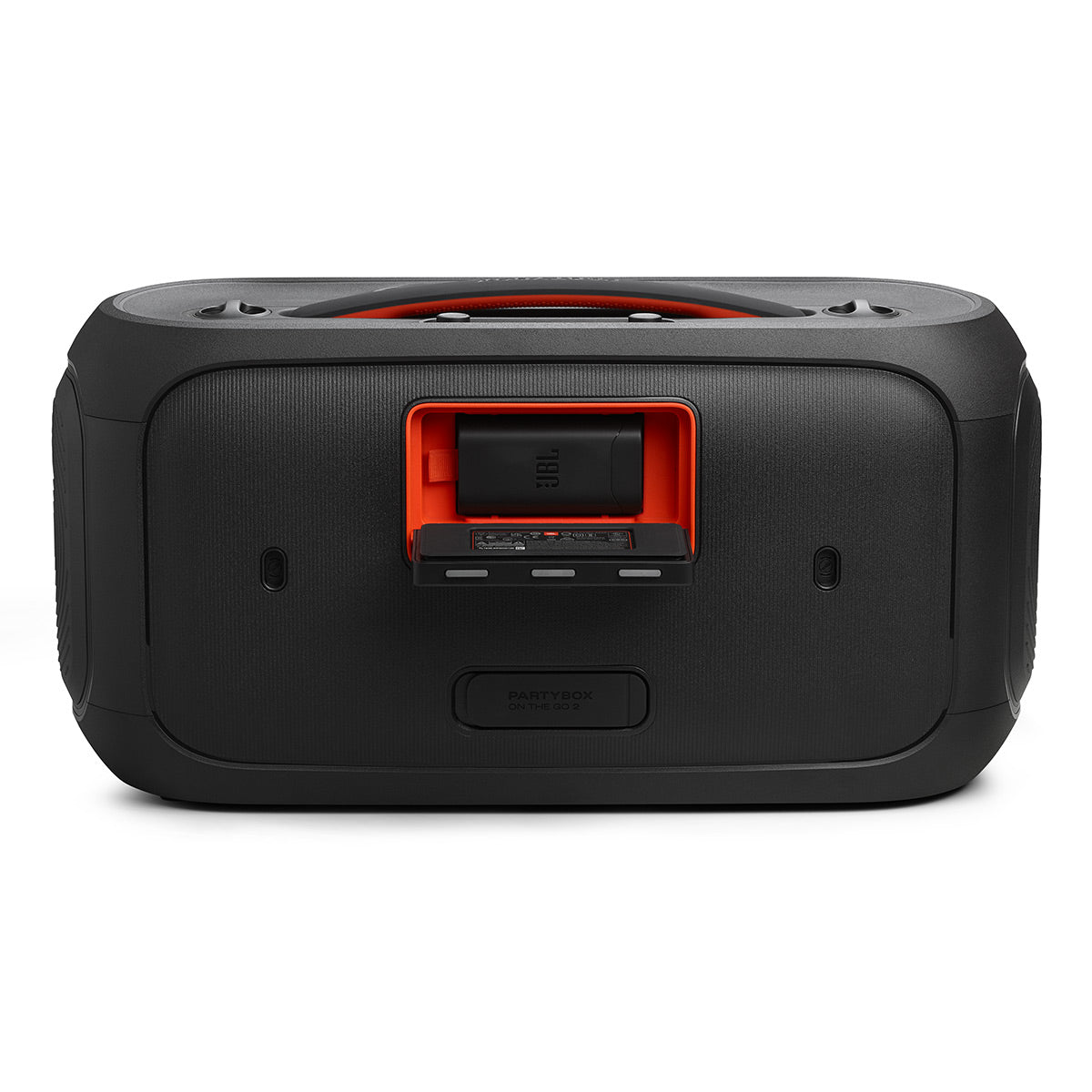 JBL PartyBox On-The-Go 2 Plus Portable Party Speaker with Digital Microphone (Black)