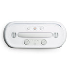 JBL PartyBox On-The-Go 2 Portable Party Speaker with gSport Carrying Bag (White)