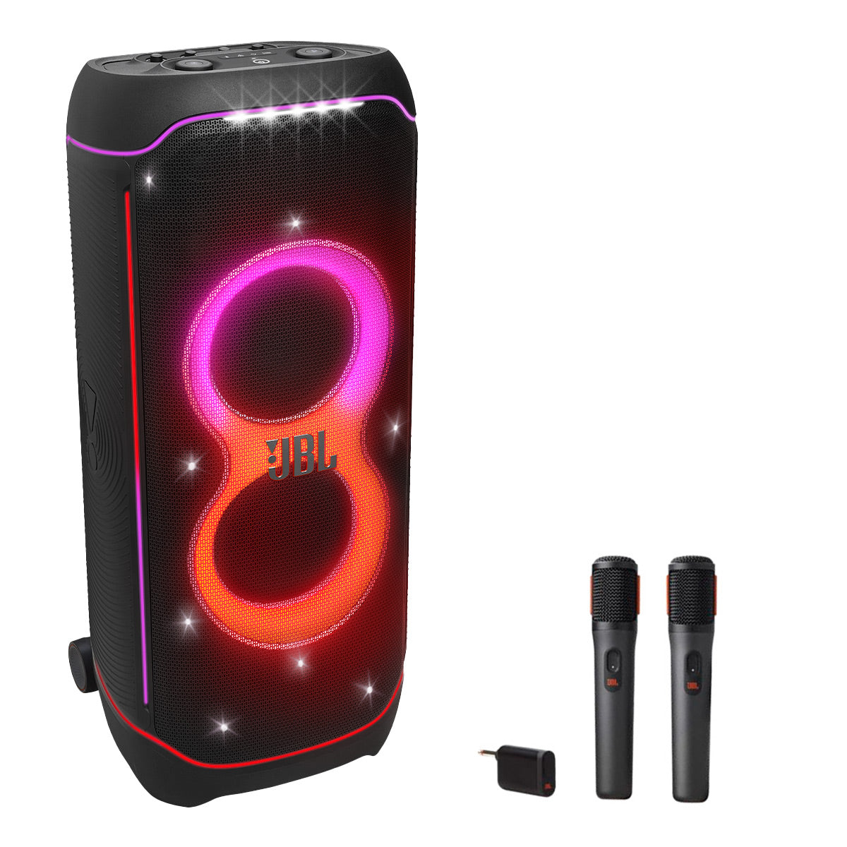 JBL PARTYBOX Ultimate Party Speaker Karaoke Bundle with Wireless Microphone System