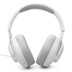 JBL Quantum 100M2 Over Ear Gaming Headphones (White)
