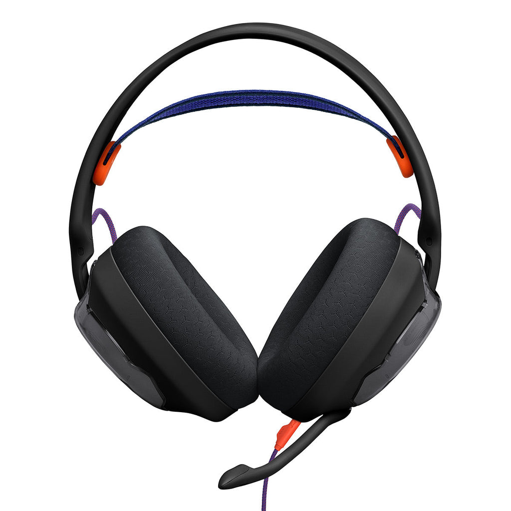 JBL Quantum 250 Wired Over-Ear Gaming Headset Bundle with gSport Case (Black)