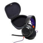 JBL Quantum 250 Wired Over-Ear Gaming Headset Bundle with gSport Case (Black)