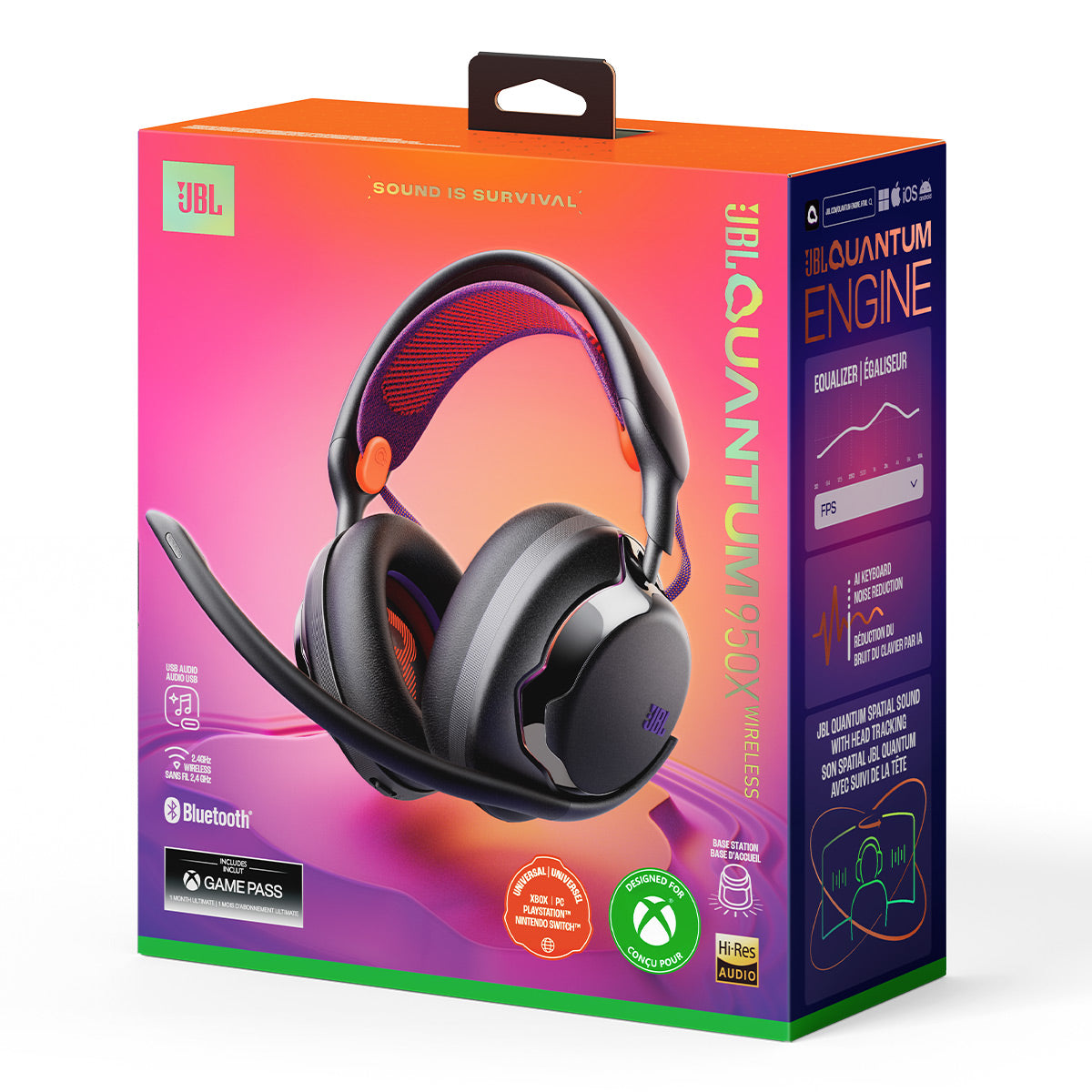 JBL Quantum 950 Bluetooth Gaming Headphones