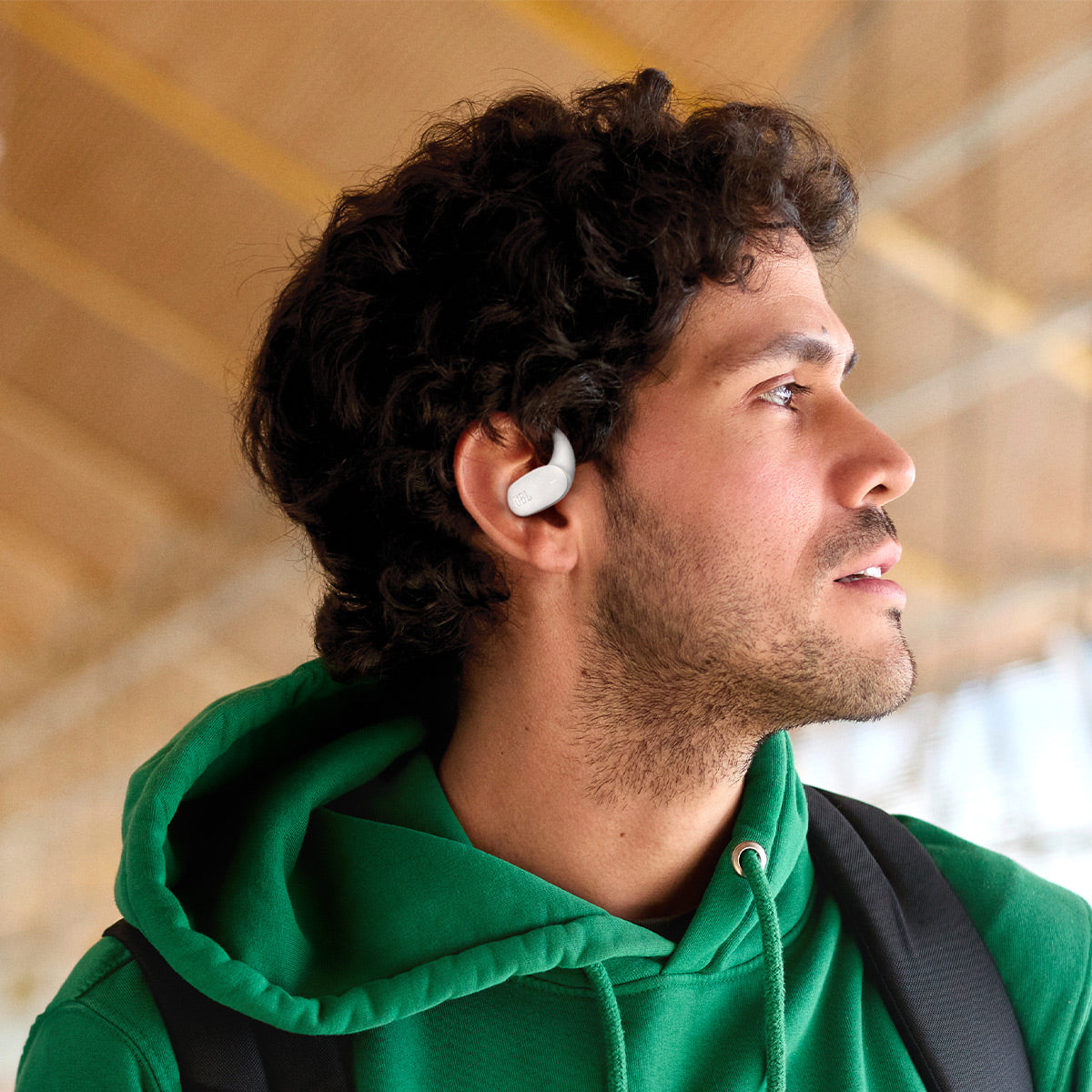 JBL Sense Lite Open-Ear True Wireless Earbuds (White)