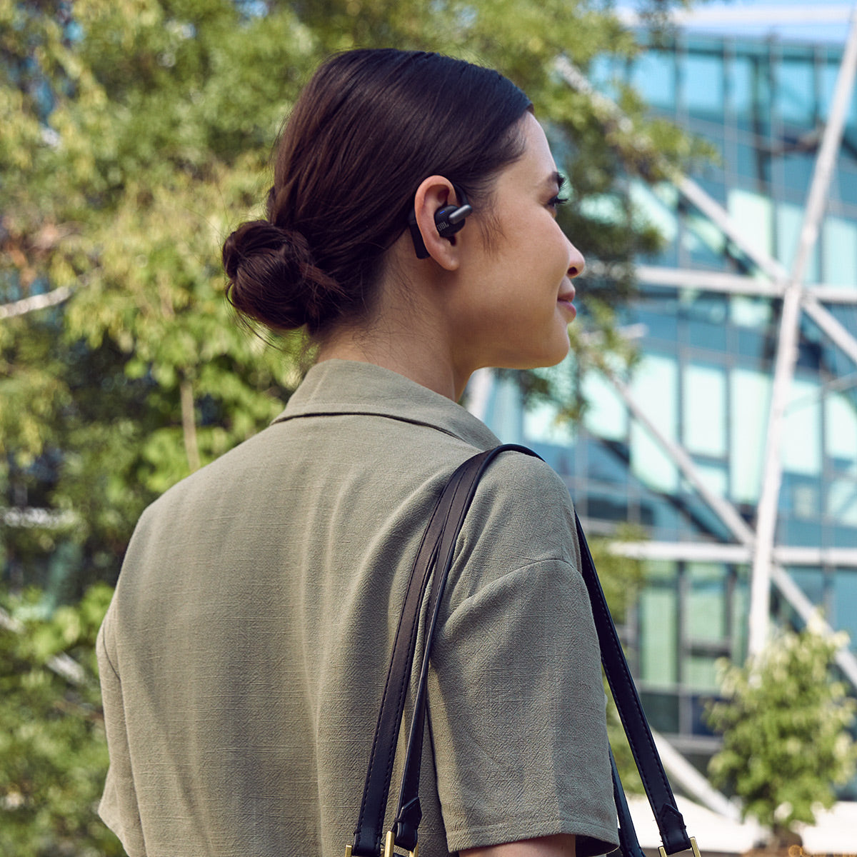 JBL Sense Pro Open Ear True Wireless Earbuds (Black)